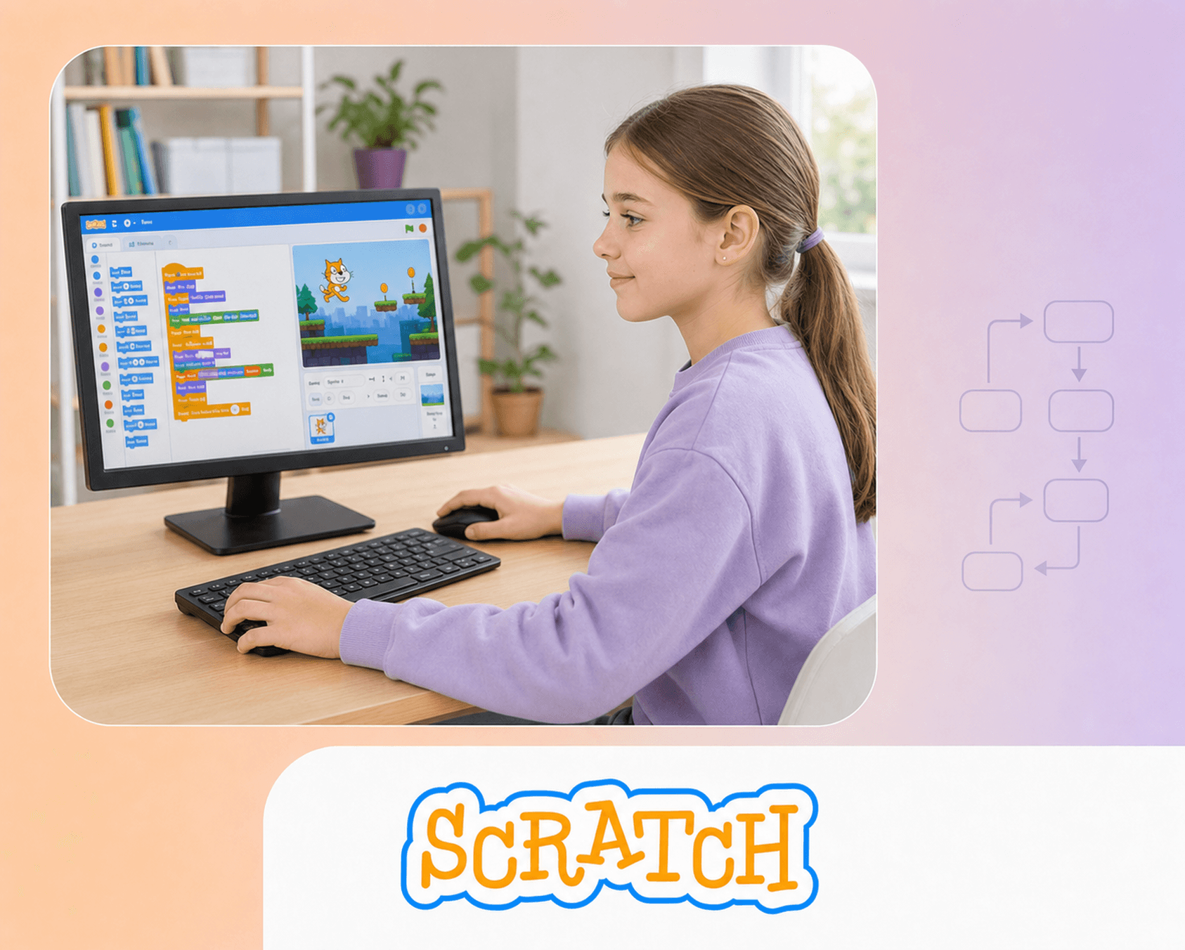 Clase de prueba gratuita – Scratch / Minecraft con IA