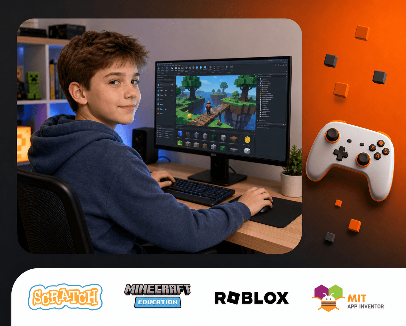 Programas de ordenador y juegos (Curso con contenido de IA)